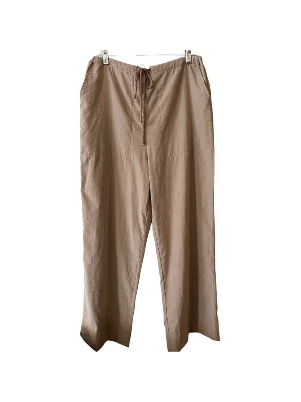 Sky To Moon Wide Leg Drawstring Waist Lightweight Flowy Pants